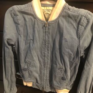 Abercrombie and Fitch lightweight varsity jacket - sz. Small